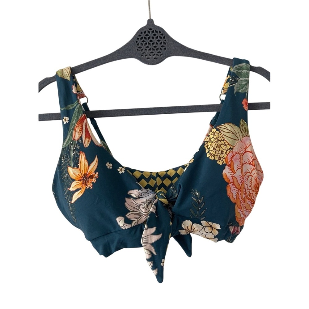 Maaji Romantica Funfair Sporty Reversible Bikini Top S/M